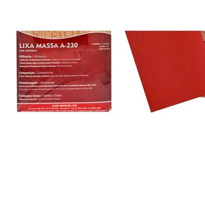 Lixa De Massa Alcar 80 C/25 (A230) Imagem de Lixa De Massa Alcar 80 C/25 (A230)