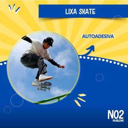 Imagem de Lixa de Skate e Patinete Autoadesiva Emborrachada  Alta Aderência, Durabilidade, Conforto e Estilo