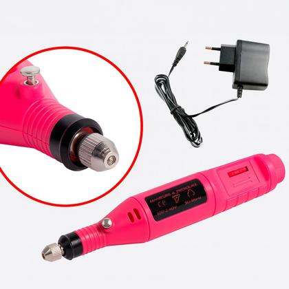 Imagem de Lixa Elétrica 15W para Unhas com Brocas e Suporte Ideal para Manicure