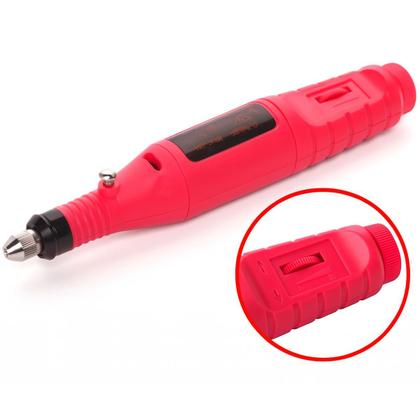 Imagem de Lixa Elétrica 15W para Unhas com Brocas e Suporte Ideal para Manicure