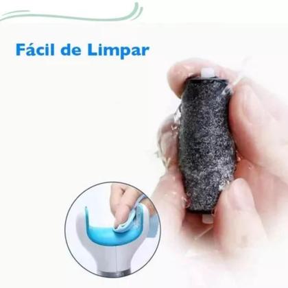 Imagem de Lixa Eletrica Pes Removedor Calo Com Cabo Mega Utilidades