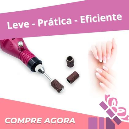 Imagem de Lixa Eletrica Potente: Resultados Impecáveis em Unhas Acrigel Gel Fibras Porcelana