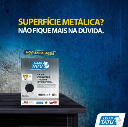 Imagem de Lixa Ferro Aço Remoção de ferrugens, tintas aplicadas em metais, desbaste de massa Kit c/ 05 Folhas