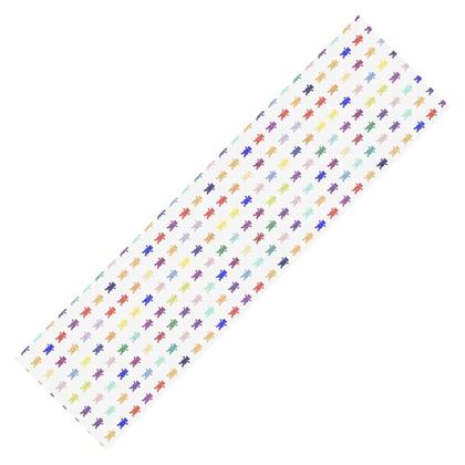 Lixa Grizzly Micro Dose Griptape Branco/Multicolorido Imagem de Lixa Grizzly Micro Dose Griptape Branco/Multicolorido