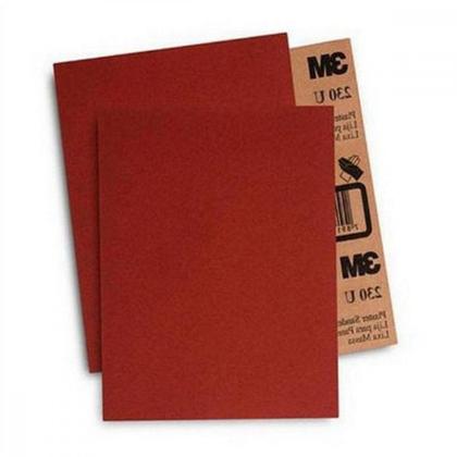 Imagem de Lixa Massa/Madeira 3M 180 - Kit C/50 Pecas