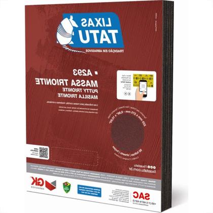 Imagem de Lixa Massa Trionite 60 - Kit C/50 Folhas