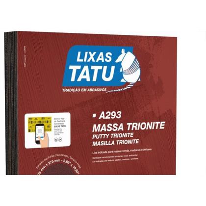 Imagem de Lixa Massa Trionite 60 - Kit C/50 Folhas