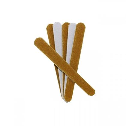Imagem de Lixa mini parda para unhas   pacote c/100 unidades