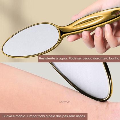 Lixa Para Pés Removedor de Calos Manual Pedicure Unhas Luxo - KR Variedades Imagem de Lixa Para Pés Removedor de Calos Manual Pedicure Unhas Luxo