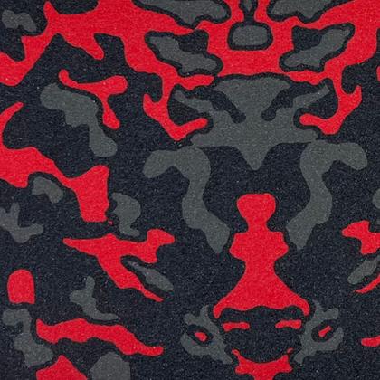 Lixa Skate Importada Camuflado Vermelho Obi Imagem de Lixa Skate Importada Camuflado Vermelho Obi