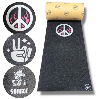 Lixa Skate SOURCE SERIE COLOR 33x9 - Source Griptape Imagem de Lixa Skate SOURCE SERIE COLOR 33x9