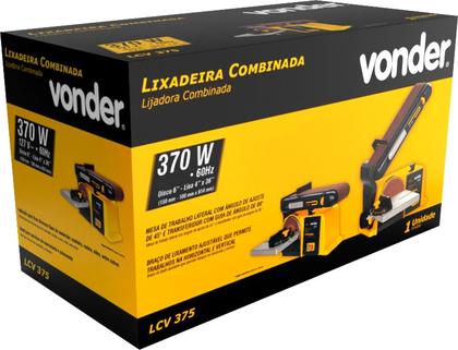 Imagem de Lixadeira Combinada Lcv 375 127V Vonder