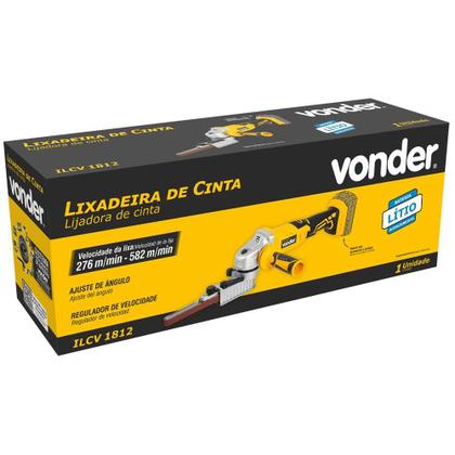 Imagem de Lixadeira De Cinta 18V Sem Bateria Ilcv 1812 Vonder