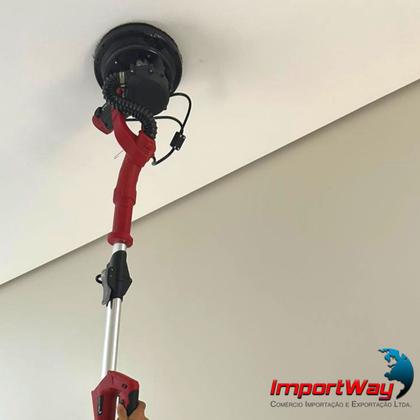 Imagem de Lixadeira De Parede E Teto Importway 750w Com 6 Lixas 220v