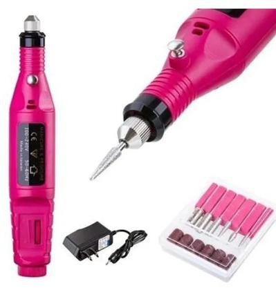Lixadeira De Unha Elétrica Lixa Bivolt Salão Manicure - Óculos De Luxo Imagem de Lixadeira De Unha Elétrica Lixa Bivolt Salão Manicure
