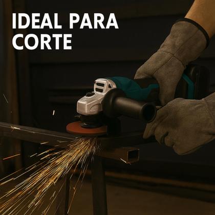 Imagem de Lixadeira Esmeriladeira Angular Portátil 48v 2 Baterias