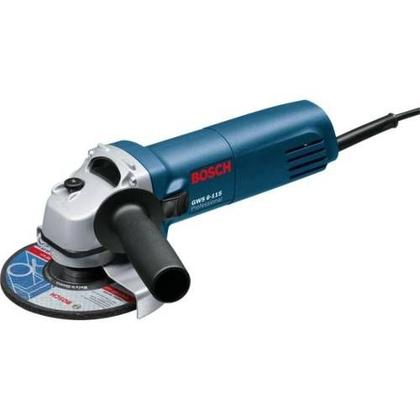 Imagem de Lixadeira Esmerilhadeira Angular 4.1/2 Pol 670W GWS 6-115 Profissional Bosch 110v + 6 Discos