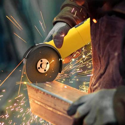 Imagem de Lixadeira Esmerilhadeira Angular Potencia 710W Com chave de aperto Protetor e Manopla 220v