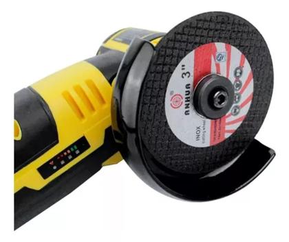 Imagem de Lixadeira Manual Esmerilhadora Angular Recarregável 12v - bomder