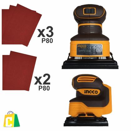 Imagem de Lixadeira Orbital 110x100 A Bateria 20V LINHA P20S