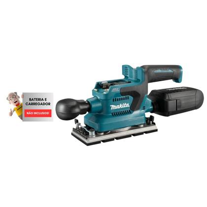 Imagem de Lixadeira Orbital à Bateria 18V com Base Retangular Makita - DBO380Z