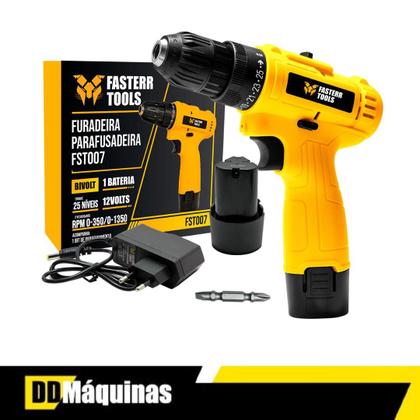 Imagem de Lixadeira Orbital Elo 250 1400 OPM com Parafusadeira e Furadeira ⅜” 12V e Caixa Organizadora 15