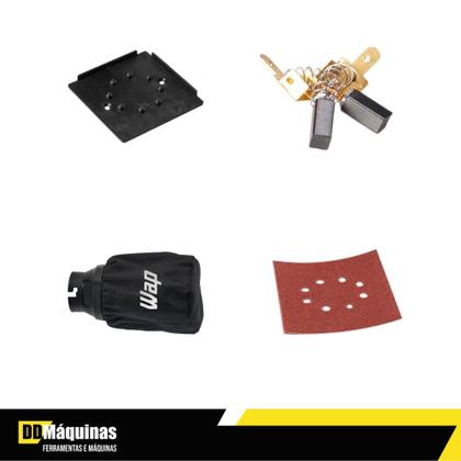 Imagem de Lixadeira Orbital Wap Elo 250 Com Coletor De Pó 250W 14000 Opm