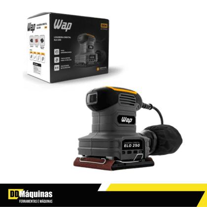 Imagem de Lixadeira Orbital Wap Elo 250 Com Coletor De Pó 250W 14000 Opm