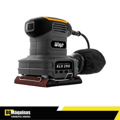 Imagem de Lixadeira Orbital Wap Elo 250 Com Coletor De Pó 250W 14000 Opm