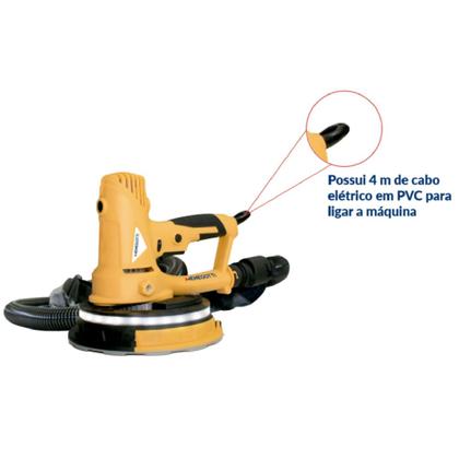 Imagem de Lixadeira para Parede MLP710 Motor Mono 220 Volts 60Hz 710 Watts - 40860801 - MENEGOTTI
