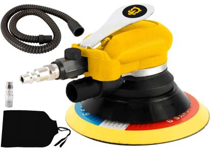 Imagem de Lixadeira Pneumática Orbital 6 Rokit Roquite Hookit The Black Tools