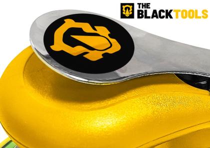 Imagem de Lixadeira Pneumática Orbital 6 Rokit Roquite Hookit The Black Tools