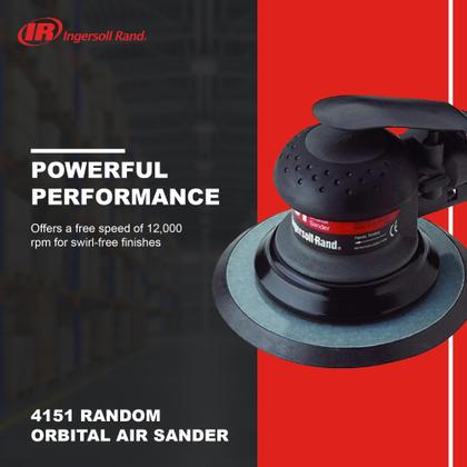 Imagem de Lixadeira pneumática orbital aleatória Ingersoll Rand 4151 3/16 Orbit