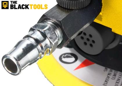 Imagem de Lixadeira Pneumática Roto Orbital 6 Rokit Hookit Roquite The Black Tools