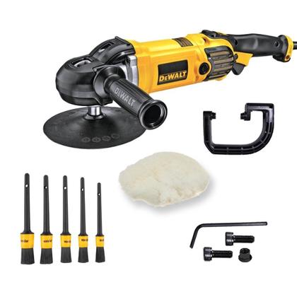 Imagem de Lixadeira Politriz 7 1250W Dewalt Dwp849X + Kit Pincel Autom