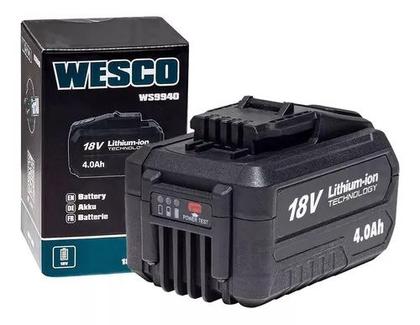 Imagem de Lixadeira Roto Orbital A Bateria 18v 4ah Wesco Ws2302 Bivolt