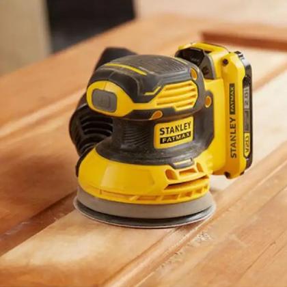 Imagem de Lixadeira Roto Orbital A Bateria 20v Maxx SCS-220-B2 Stanley -Sem Bateria