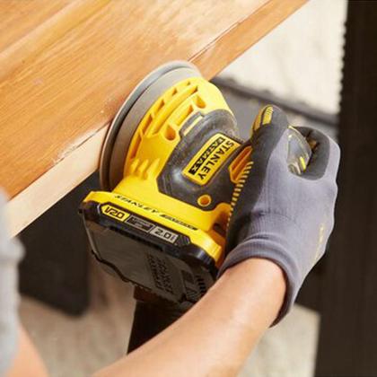 Imagem de Lixadeira Roto Orbital Bateria 20V 5" Max Sem Carregador E Bateria SCS220-B2 STANLEY