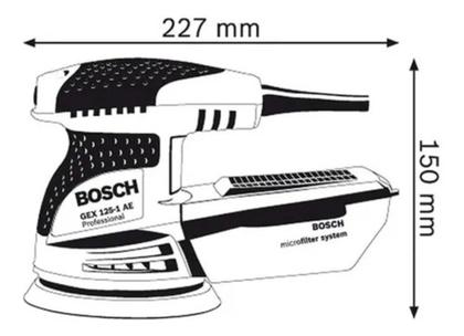 Imagem de Lixadeira Roto Orbital Bosch Madeira Parede Marcenaria 250w 110V