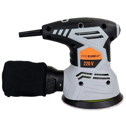 Imagem de Lixadeira Roto Orbital Politriz Profissional 400W 220V 125mm Acompanhando 3 discos Pró Euro