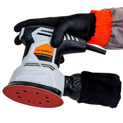 Imagem de Lixadeira Roto Orbital Profissional Politriz 400W 127V 125mm Acompanha 3 discos Pró Euro