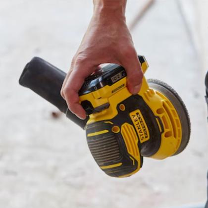 Imagem de Lixadeira Stanley SCS220B-B3 20V MAX 5" Roto Orbital c/ Design Ergonômico
