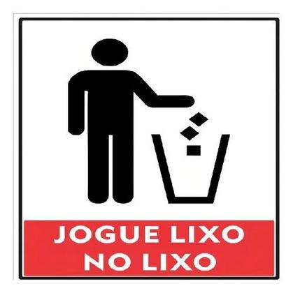 Imagem de Lixeira 15L quadrada Branca com tampa e pedal Jaguar