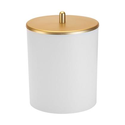 Imagem de Lixeira 5 Litros Com Tampa Multiuso Para Banheiro E Cozinha ~ Arthi