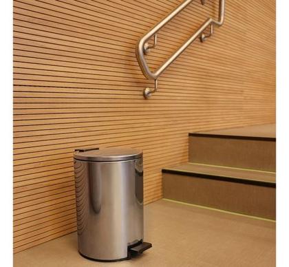 Imagem de Lixeira Aço Inox 12 Litros Tramontina Loop C/ Pedal