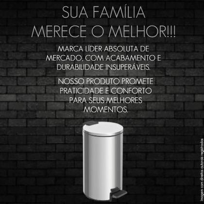 Imagem de Lixeira Aço Inox 5 Litros Tramontina Loop Cor Prateado