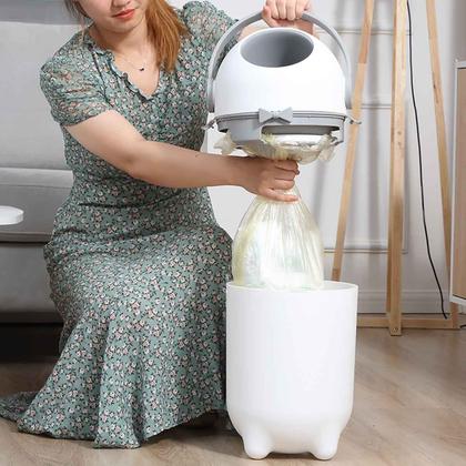 Imagem de Lixeira Antiodor Descarte de Fraldas Lixo Mágico - Maxi Baby