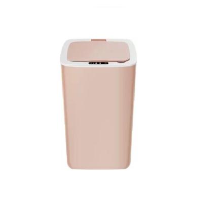 Imagem de Lixeira Automatica 14 Litros Cesto Lixo Com Sensor Inteligente Banheiro Cozinha 14L