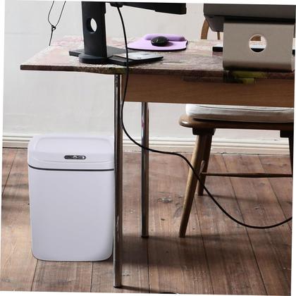 Imagem de Lixeira Automática 14L Lixo Grande com Sensor Inteligente