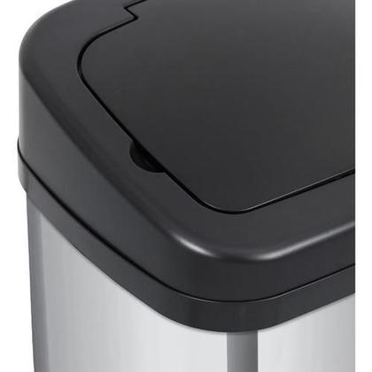 Imagem de Lixeira Automática Aço Sensor 20 Litros 38X32X24Cm - Inox